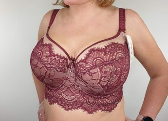 Biustonosz AV 1396/2 Long, bordo