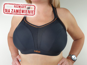 Biustonosz sportowy 9441 Sports Bra, czarny