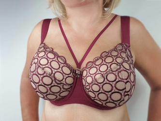 Biustonosz Boobie A922 soft, rubinowy