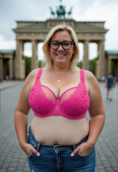 Biustonosz Keto semi soft, fuksja