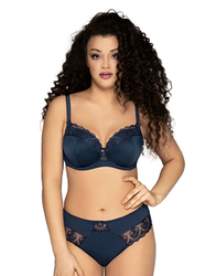 Biustonosz AV1924 full cup, navy blue