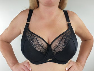 Biustonosz Evia soft, czarny