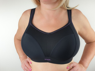 Biustonosz sportowy 7341 Sports Bra, czarny