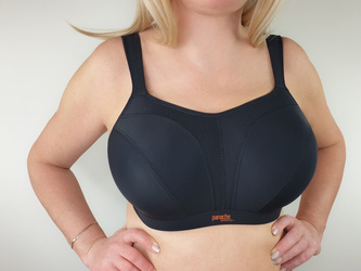 Biustonosz sportowy 5021 Sports Bra, czarny