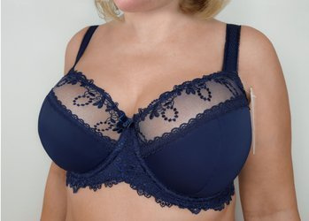Biustonosz AV 1030 semi soft, navy blue