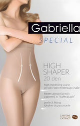 Rajstopy High Shaper 20 den, nero